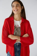 Load image into Gallery viewer, Oui - Red Cardigan in Viscose, Cotton and Silk
