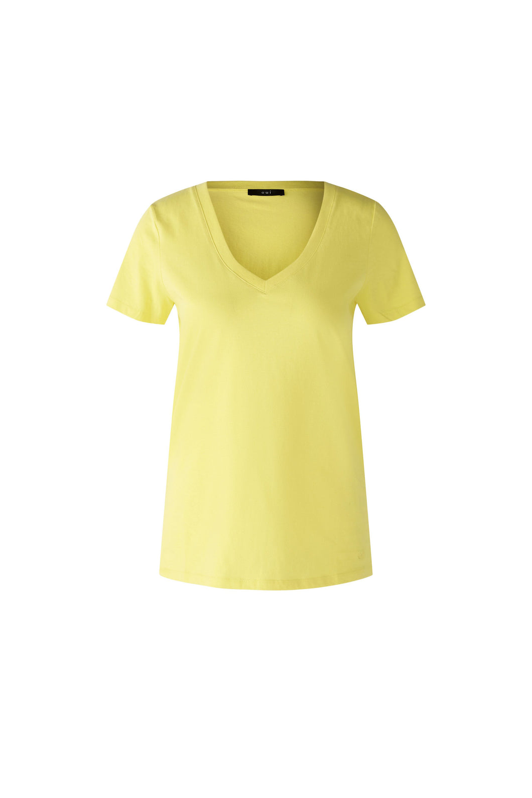 Oui - Carli T Shirt in Yellow