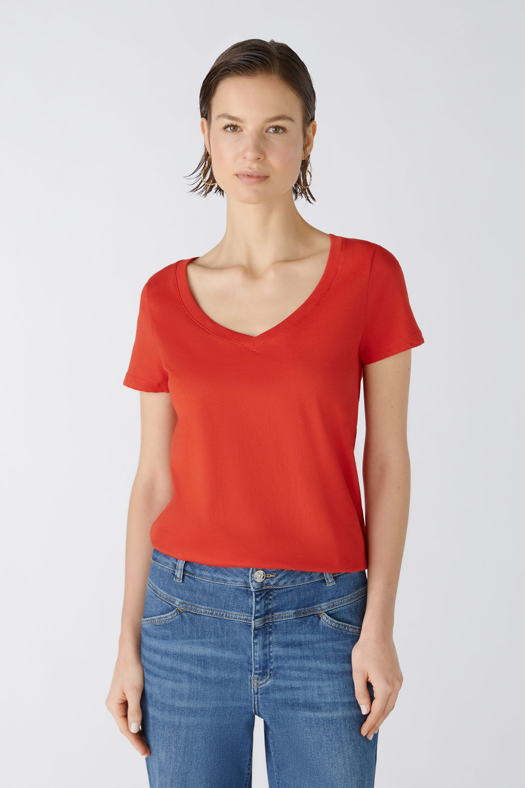 Oui - Carli T-Shirt 100% Organic Cotton