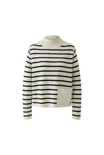 Load image into Gallery viewer, Oui - Pullover in Off White/Black
