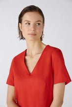 Load image into Gallery viewer, Oui - Jersey Shift Dress in Orange

