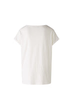 Load image into Gallery viewer, Oui - Cap Sleeve Shirt in Off White

