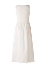 Load image into Gallery viewer, Oui - Embroidered Skirt Day Dress in White
