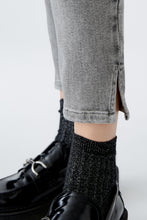 Load image into Gallery viewer, Oui - LOULUH Jeans skinny fit, cropped in Light Grey
