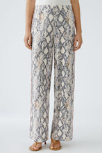 Load image into Gallery viewer, Oui - Wide Leg Trouser in Stone
