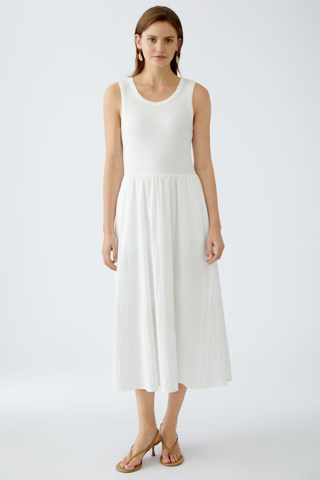 Oui - Maxi Dress in White