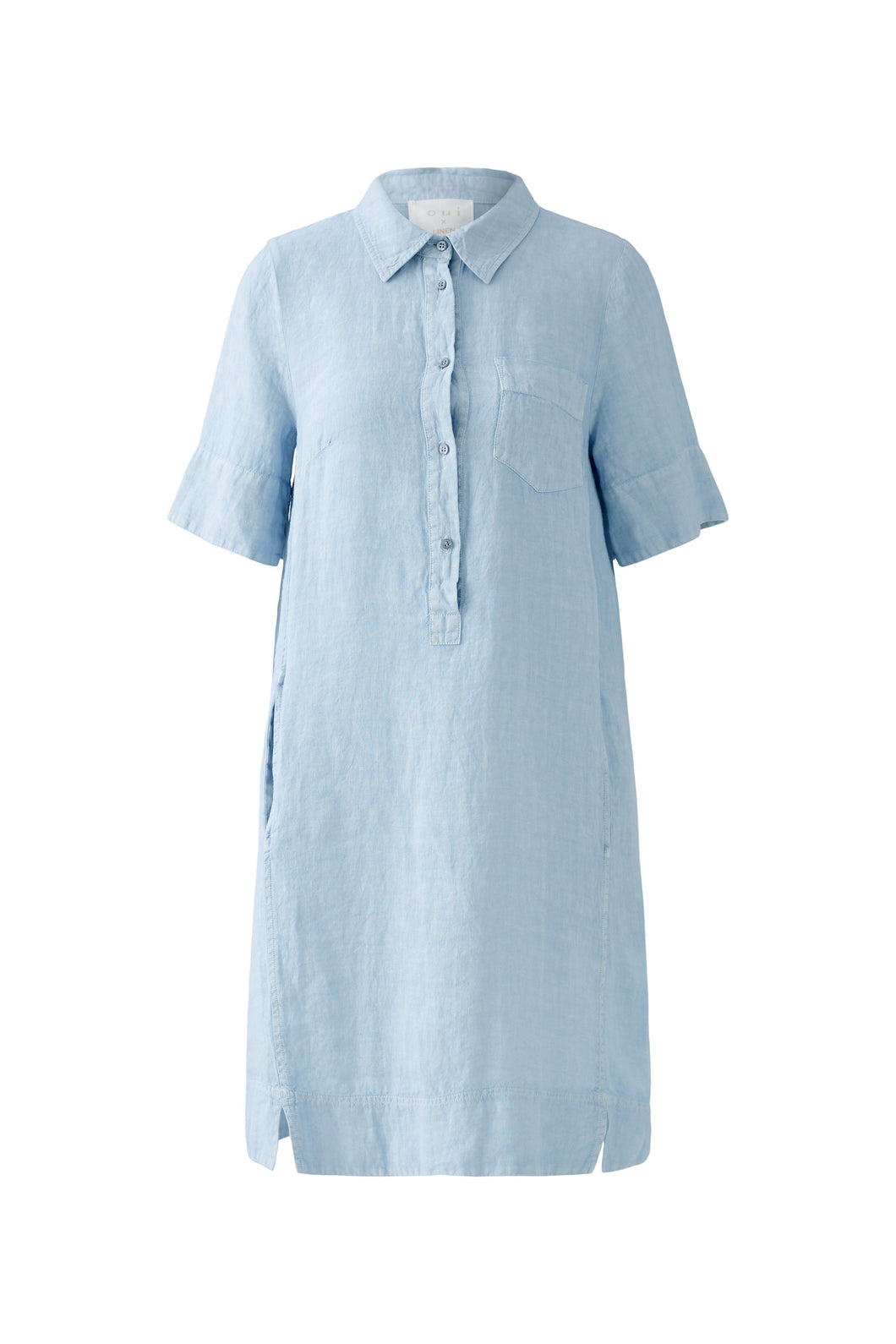 Oui - Dress - powder blue