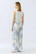 Load image into Gallery viewer, Oui - Palazzo trousers - white blue
