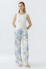 Load image into Gallery viewer, Oui - Palazzo trousers - white blue

