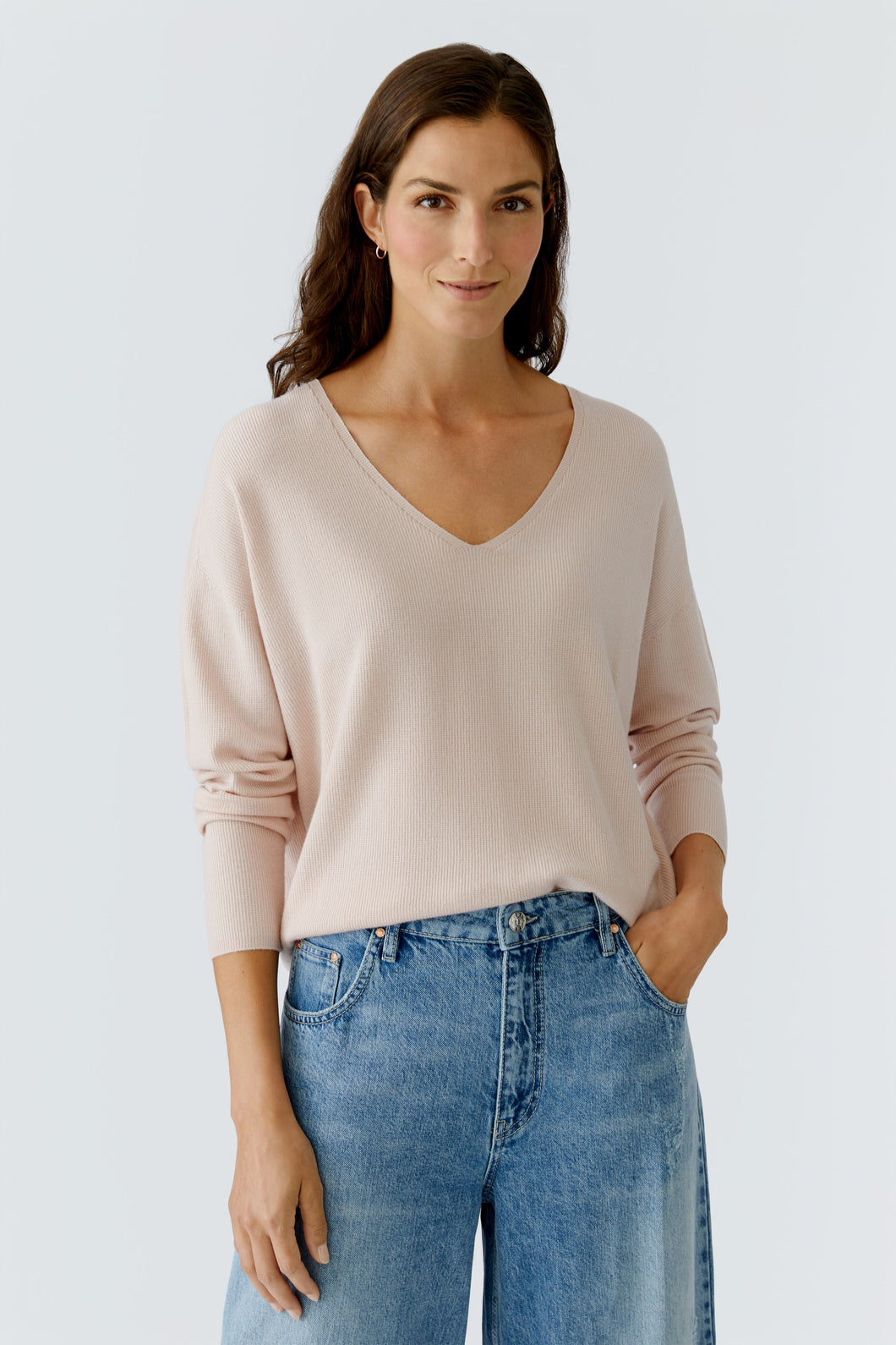 Oui - FREYJA Pullover - rose