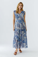Load image into Gallery viewer, Oui - Maxi dress - offwhite blue
