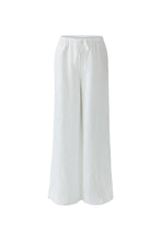 Load image into Gallery viewer, Oui - Linen Trousers in White
