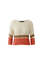 Load image into Gallery viewer, Oui - Striped Knitted Top
