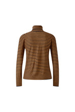 Load image into Gallery viewer, Oui - Stripe Roll Neck
