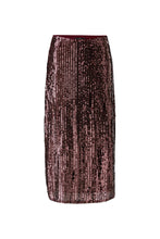 Load image into Gallery viewer, Oui - Sequin skirt - bramble berry
