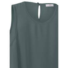 Load image into Gallery viewer, Riani - Sleeveless Blouse in Green
