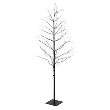 Load image into Gallery viewer, 5ft Lit Black Outdoor Tree
