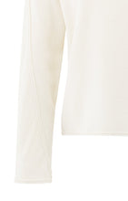 Load image into Gallery viewer, Yaya - Boat neck sweater with refined decorative seams
