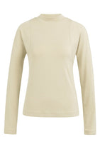 Load image into Gallery viewer, Yaya - Fitted long sleeve top with mock neck
