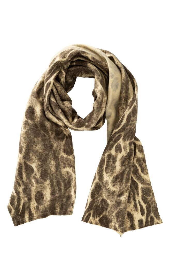 Yaya - Animal Print Scarf
