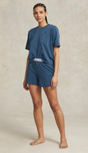 Load image into Gallery viewer, Polo Lounge - Navy Shorts Set
