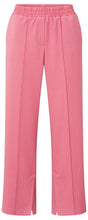 Load image into Gallery viewer, Yaya - Soft woven wide leg trousers, with elastic waist and slits
