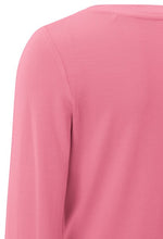 Load image into Gallery viewer, Yaya - T-shirt with boatneck and long sleeves in regular fit
