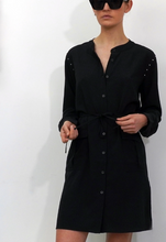 Load image into Gallery viewer, Religion - Trace Kaftan in Black
