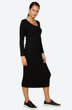Load image into Gallery viewer, Eb&amp;Ive - Studio Jersey Maxi Dress in Black
