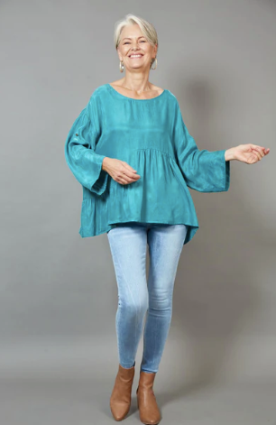 Eb&Ive - Vienetta Top in Teal
