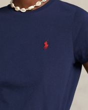 Load image into Gallery viewer, Polo Ralph Lauren - Cotton Jersey Crewneck Tee in Navy Blue
