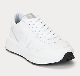 Polo Ralph Lauren - Train 89 Leather & Oxford Trainer Save to Wishlist