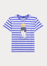 Load image into Gallery viewer, Polo Ralph Lauren - Polo Bear Striped Cotton Tee
