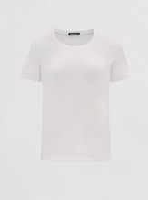 Load image into Gallery viewer, Repeat - Basic Cotton Crew Neck T-Shirt in White
