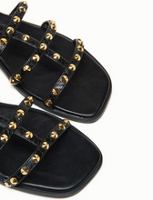 Load image into Gallery viewer, Penny Black - Studded gladiator sandals
