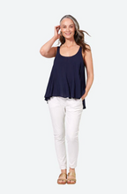 Load image into Gallery viewer, Eb&amp;Ive - Esprit Tank in Navy
