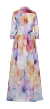 Load image into Gallery viewer, Sara Roka - Floral Organza Long Dress
