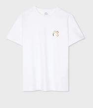 Load image into Gallery viewer, Ps Paul Smith - Women&#39;s White &#39;Swirl&#39; PS Logo T-Shirt
