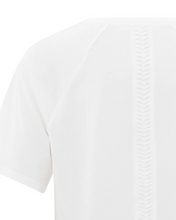 Load image into Gallery viewer, Yaya - T-shirt with round neck, short sleeves and braided detail
