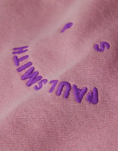 Load image into Gallery viewer, Ps By Paul Smith - Women&#39;s Mauve Cotton Oversized &#39;Happy&#39; Sweatshirt
