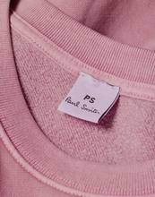 Load image into Gallery viewer, Ps By Paul Smith - Women&#39;s Mauve Cotton Oversized &#39;Happy&#39; Sweatshirt
