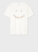 Load image into Gallery viewer, Ps Paul Smith - Women&#39;s White PS &#39;Happy&#39; Dot T-Shirt
