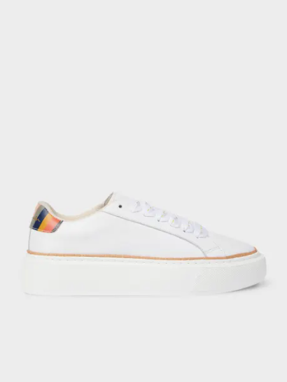 Ps Paul Smith  - Women's White 'Guppy' Platform Trainers