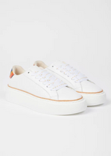 Load image into Gallery viewer, Ps Paul Smith  - Women&#39;s White &#39;Guppy&#39; Platform Trainers
