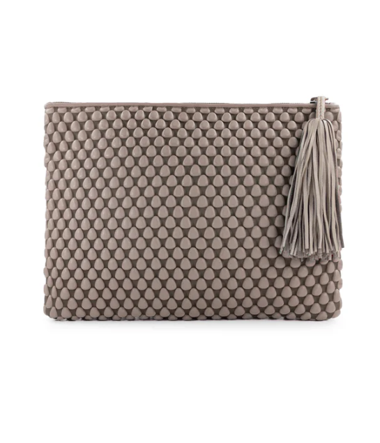 Tissa Fontenada - Pochette large in Ash Grey