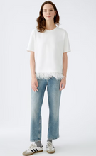 Load image into Gallery viewer, Oui - White Feather T-Shirt
