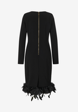 Load image into Gallery viewer, Riani - Dress with Feather Trim
