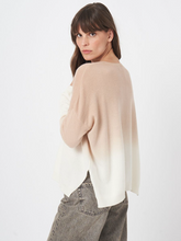 Load image into Gallery viewer, Repeat - Dip-dye cashmere sweater with V-neck
