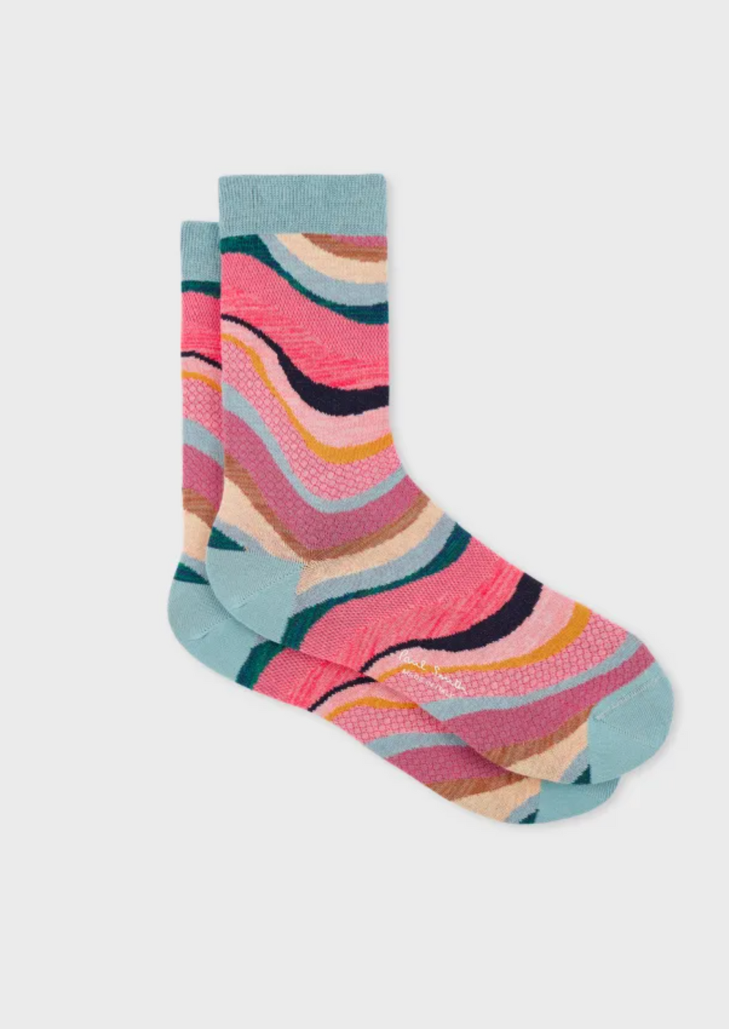 Ps Paul Smith - Women's Pastel 'Swirl' Textured Socks