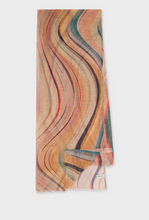 Load image into Gallery viewer, Ps Paul Smith - Women&#39;s Linen-Blend &#39;Swirl&#39; Scarf
